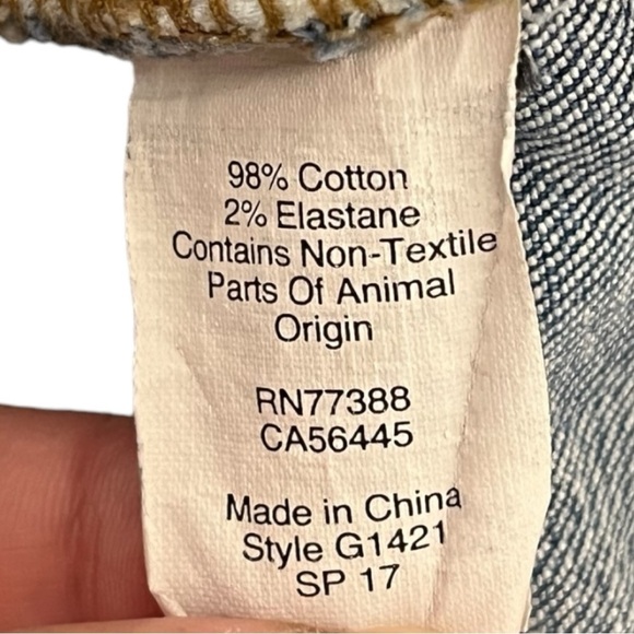 Madewell 9” High Rise Skinny Distressed Jeans Size 29 - Picture 10 of 10